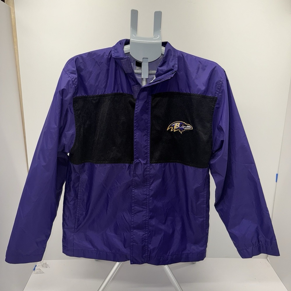 Nike Baltimore Ravens Youth XL 20 Jacket Purple Black Full Zip NFL